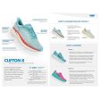 Women s Hoka One One Clifton 8 Anthracite Copper Mesh Discount