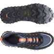 Men s Clarks ATL Trek Walk Navy Combi Leather Textile For Cheap