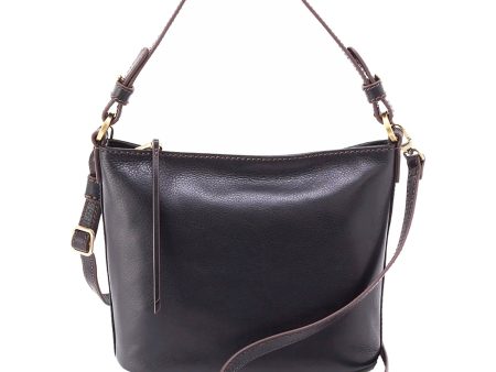 Hobo Belle Convertible Shoulder Bag Black Leather on Sale