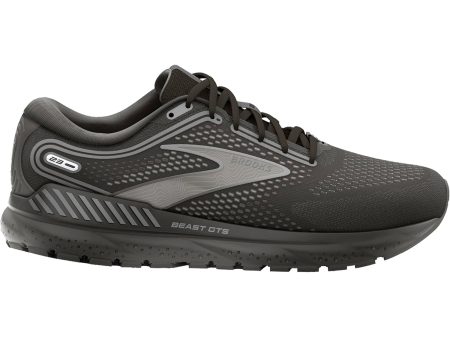 Men s Brooks Beast GTS 23 Black Ebony Gunmetal Mesh Discount