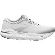 Women s Brooks Ghost Max White Oyster Metallic Silver Discount