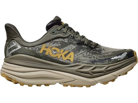 Men s Hoka Stinson ATR 7 Olive Haze Forest Cover Mesh For Cheap