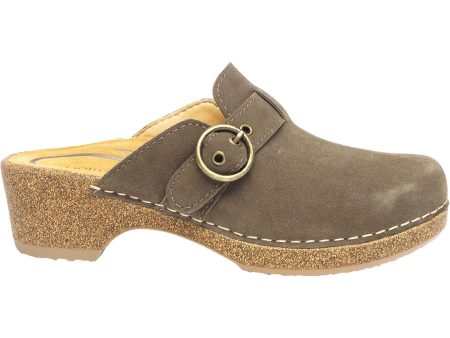 Women s Aetrex Madison Olive Suede Supply