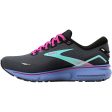 Women s Brooks Ghost 15 Black Blue Aruba Mesh Fashion