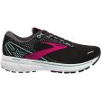 Women s Brooks Ghost 14 Black Pink Yucca Mesh Hot on Sale