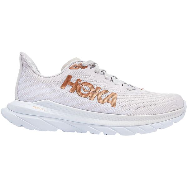 Women s Hoka Mach 5 White Copper Mesh Discount