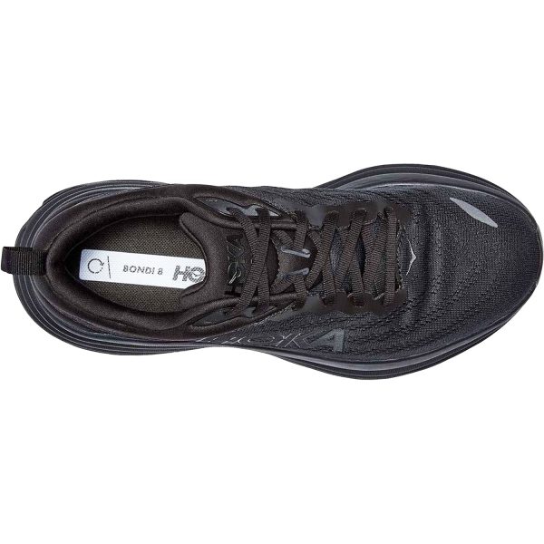 Women s Hoka Bondi 8 Black Black Mesh For Sale