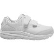 Women s Brooks Addiction Walker V-Strap White Leather Online Hot Sale