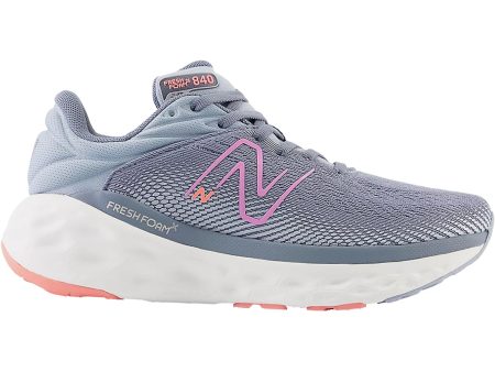 Women s New Balance W840FLS Fresh Foam X Arctic Grey Raspberry Mesh Sale