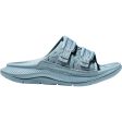 Unisex Hoka Ora Luxe Stone Blue Blue Steel EVA Fashion