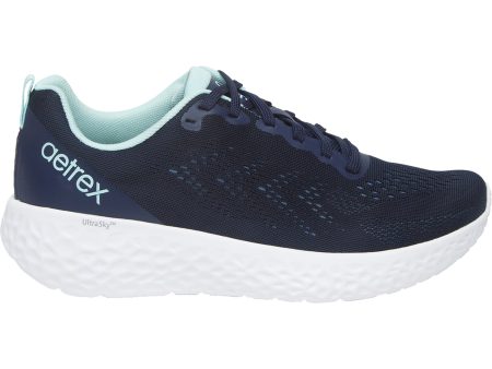 Women s Aetrex Danika Navy Mesh For Sale