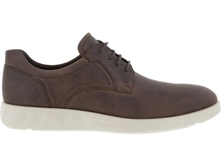 Men s Ecco S Lite Hybrid Derby Coffee Nubuck For Cheap