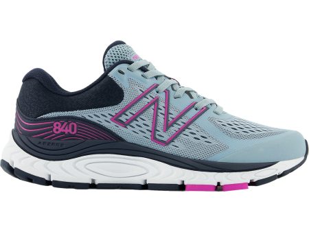 Women s New Balance W840CM5 Cyclone Eclipse Magenta Pop Synthetic Mesh Online Sale