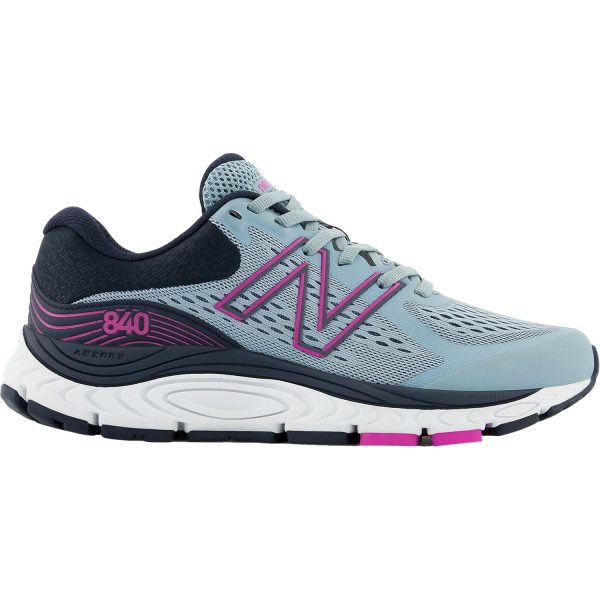 Women s New Balance W840CM5 Cyclone Eclipse Magenta Pop Synthetic Mesh Online Sale