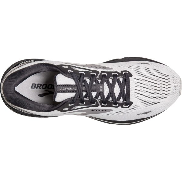 Men s Brooks Adrenaline GTS 23 Oyster Ebony Alloy Mesh For Discount