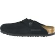 Unisex Birkenstock Boston Soft Footbed Black Suede Online