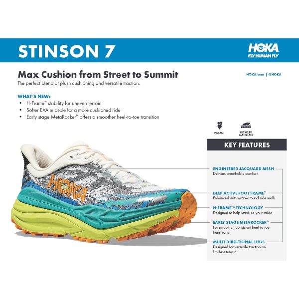 Women s Hoka Stinson ATR 7 Cosmic Sky Meteor Mesh Hot on Sale