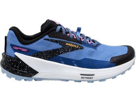 Women s Brooks Catamount 2 Blue Black Yellow Mesh Cheap