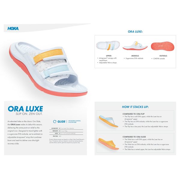 Unisex Hoka Ora Luxe Black Black Ariaprene Fashion