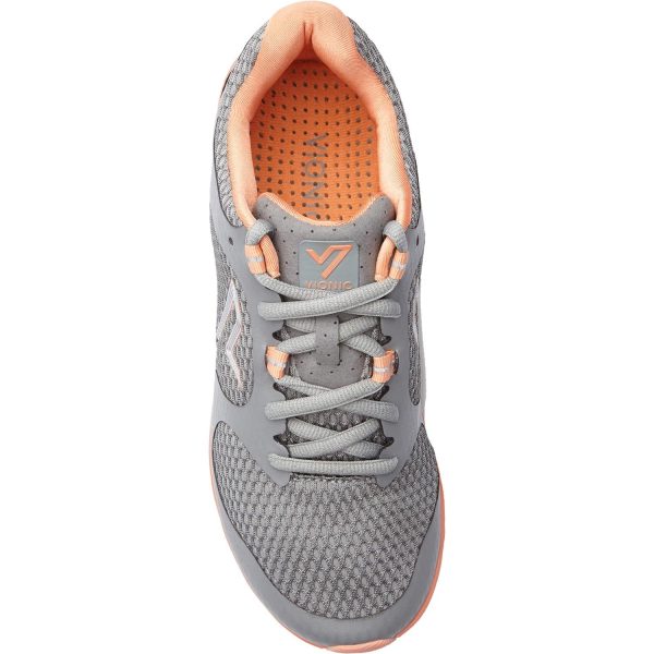 Women s Vionic Elation 1.0 Grey Coral Synthetic Mesh For Cheap