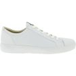 Men s Ecco Soft 7 City Sneaker White Leather Discount