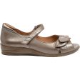 Women s Ziera Disco Greige Leather Hot on Sale