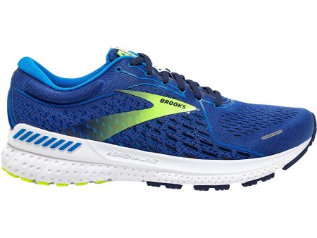 Men s Brooks Adrenaline GTS 21 Blue Indigo Nightlife Mesh For Sale