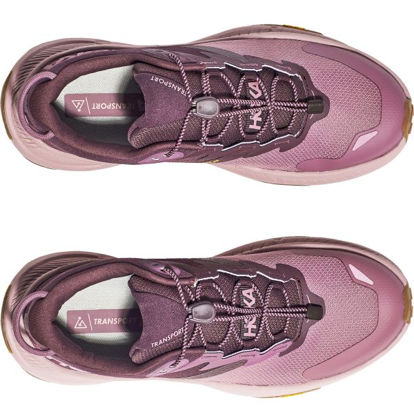 Women s Hoka Transport Raisin Wistful Mauve Mesh Online