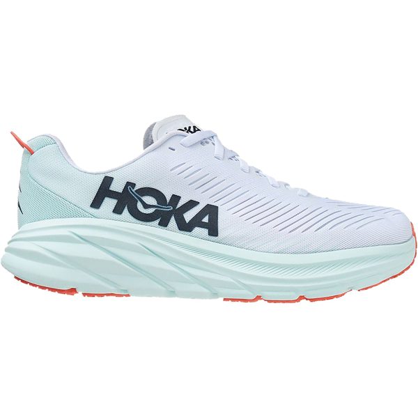 Women s Hoka One One Ora Rincon 3 White Blue Glass Mesh Fashion