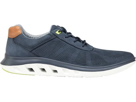 Men s Johnston & Murphy Activate U-Throat Navy Nubuck For Cheap