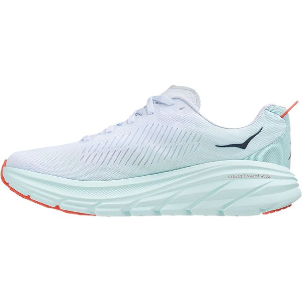 Women s Hoka One One Ora Rincon 3 White Blue Glass Mesh Fashion