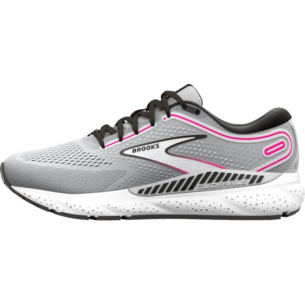 Women s Brooks Ariel GTS 23 Grey Black Pink Mesh Cheap