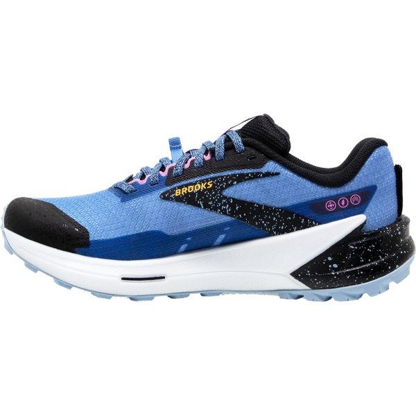 Women s Brooks Catamount 2 Blue Black Yellow Mesh Cheap