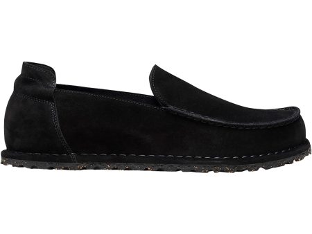 Men s Birkenstock Utti Black Suede Fashion