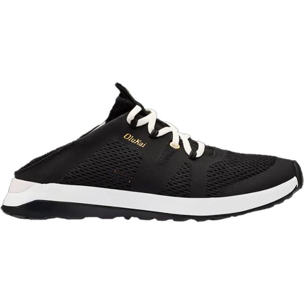 Women s OluKai Huia Black Black Mesh Supply