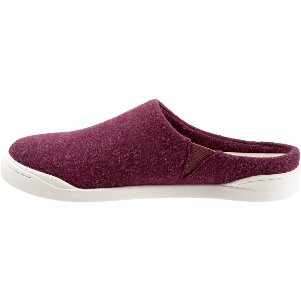 Women s SoftWalk Auburn Burgundy Felt For Discount