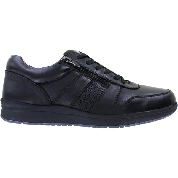 Men s Hoopoe Lois Black Leather Online Hot Sale