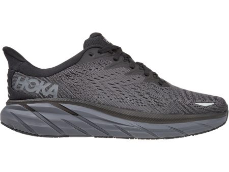 Women s Hoka One One Clifton 8 Black Black Mesh For Cheap