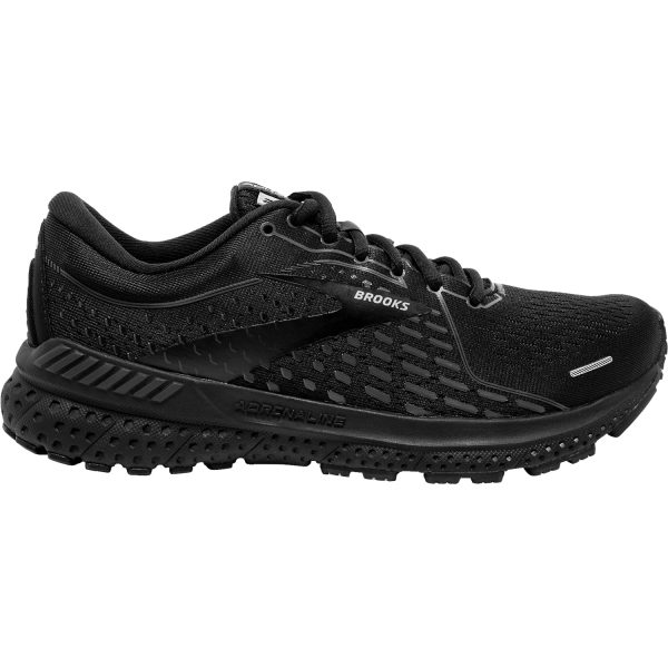 Women s Brooks Adrenaline GTS 21 Black Black Ebony Mesh Online Hot Sale