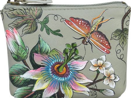 Anuschka Coin Pouch Floral Passion Leather Online