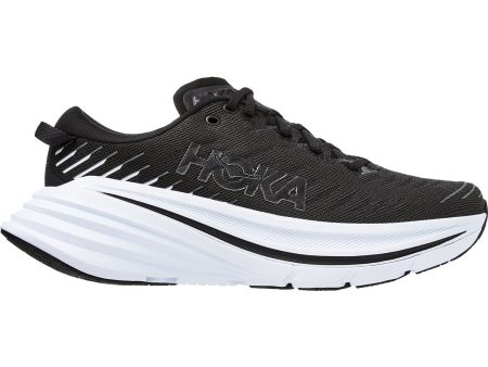 Men s Hoka Bondi X Black White Mesh Online Sale