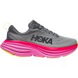 Women s Hoka Bondi 8 Castlerock Strawberry Mesh Hot on Sale