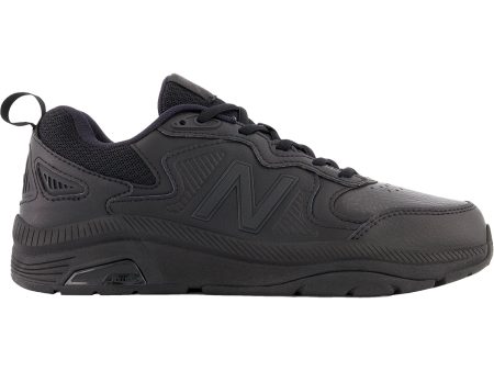 Women s New Balance WX857AB3 Black Leather Sale