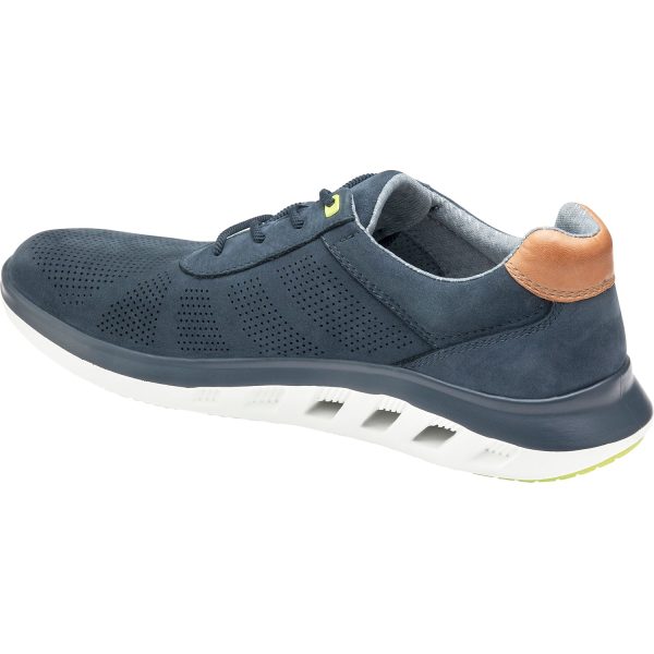 Men s Johnston & Murphy Activate U-Throat Navy Nubuck For Cheap