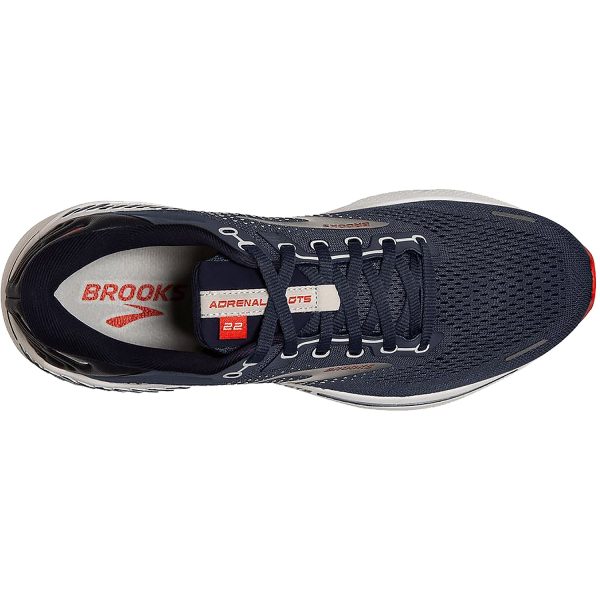 Men s Brooks Adrenaline GTS 22 Peacoat India Ink Grenadine Mesh For Sale