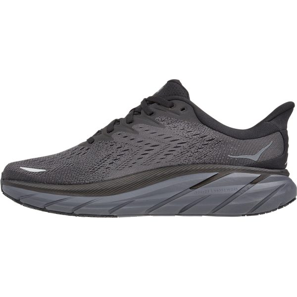 Women s Hoka One One Clifton 8 Black Black Mesh For Cheap