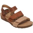 Women s Aetrex Lilly Walnut Combi Leather For Discount