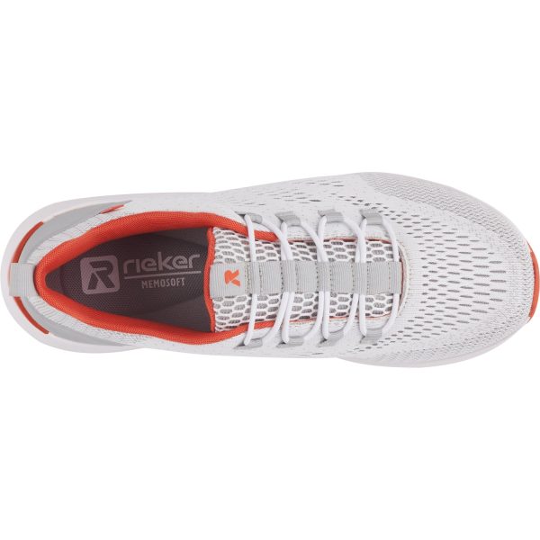 Women s Rieker Revolution 40403-41 Shelby 03 Weiss Cement Mesh Cheap