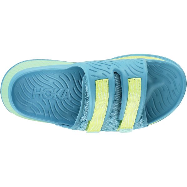 Unisex Hoka Ora Luxe Ocean Mist Citrus Glow EVA on Sale