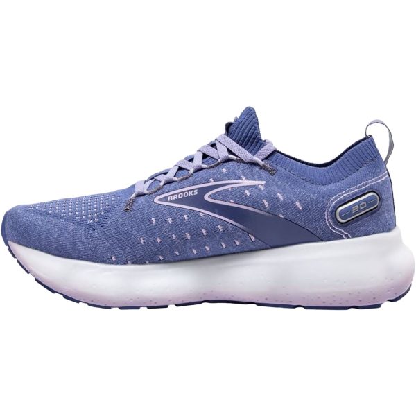 Women s Brooks Glycerin Stealthfit 20 Blue Pastel Lilac White Mesh Online now